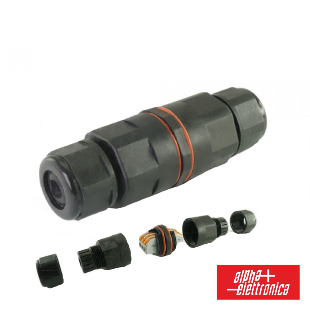 Ligador 3 Condutores 16A 250V Ip68 Alpha - Tauu,pt