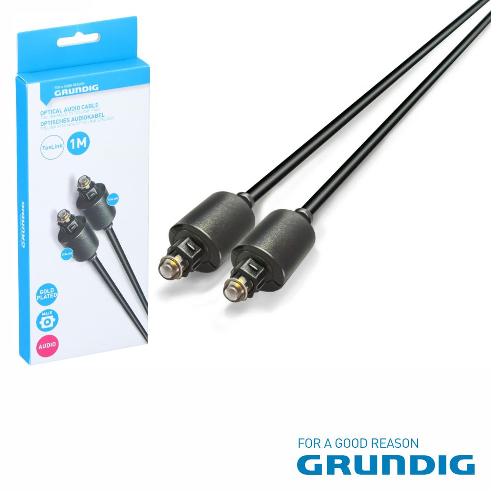 Cabo Fibra Óptica Toslink-Toslink 1M Grundig - Tauu,pt