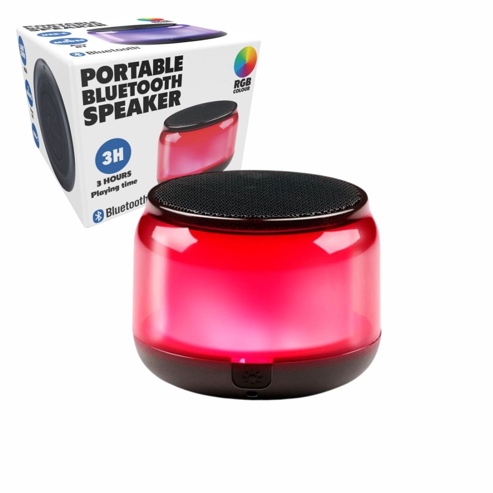 Coluna Bluetooth Portátil 500Mah Rgb Microsd/Tws - Tauu.pt