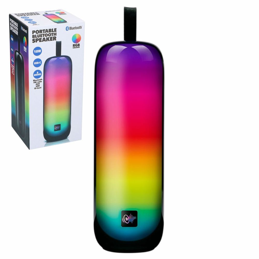 Coluna Bluetooth Portátil 10W Rgb - Tauu,pt