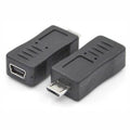 Ficha Adaptadora Micro Usb Macho / Mini Usb Fêmea - Tauu,pt