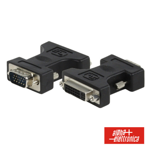 Ficha Adaptadora Dvi-I Dual Link Fêmea P/ Vga Macho - Tauu.pt