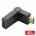 Ficha Adaptadora Hdmi Fêmea / Macho Rotativa 180° - Tauu.pt