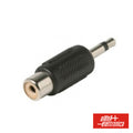 Ficha Adaptadora Jack 3,5Mm Macho Mono / Rca Fêmea - Tauu,pt
