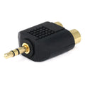 Ficha Adaptadora Jack 3,5Mm Macho St / 2 Rca Fêmea Dourada - Tauu,pt