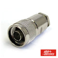 Ficha N Macho Soldar Niquelada P/ Cabo Rg8/U Rg213/U - Tauu,pt