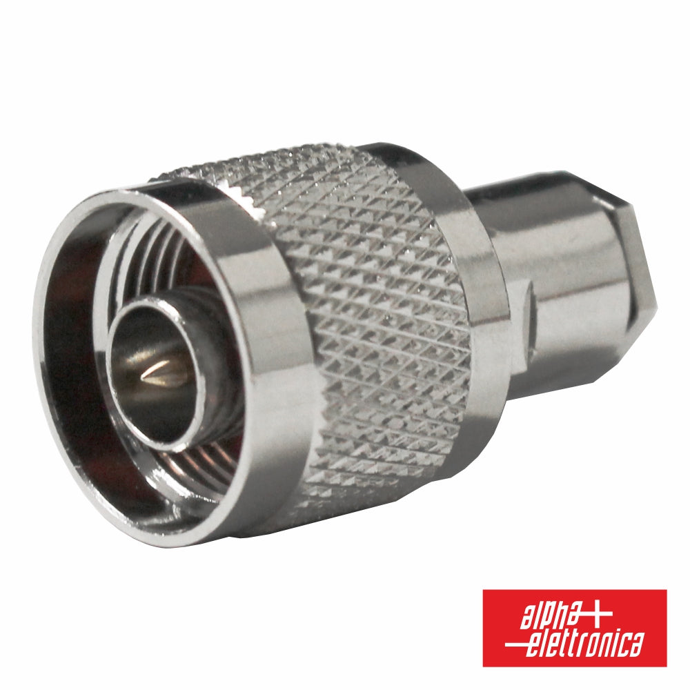 Ficha N Macho P/ Soldar P/ Cabo Rg-58/U Rg223/U - Tauu,pt