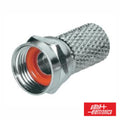 Ficha F Fêmea Niquelada P/ Cabo 4,6Mm Com 1 O-Ring - Tauu,pt
