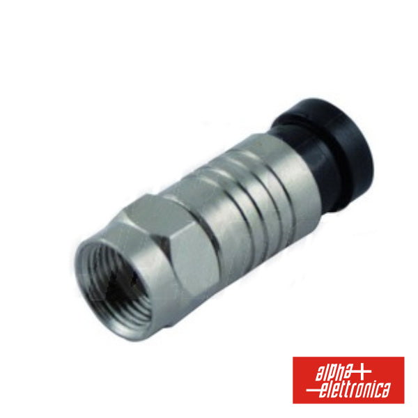 Ficha F Macho Compressão P/ Cabo 6,8Mm - Tauu,pt