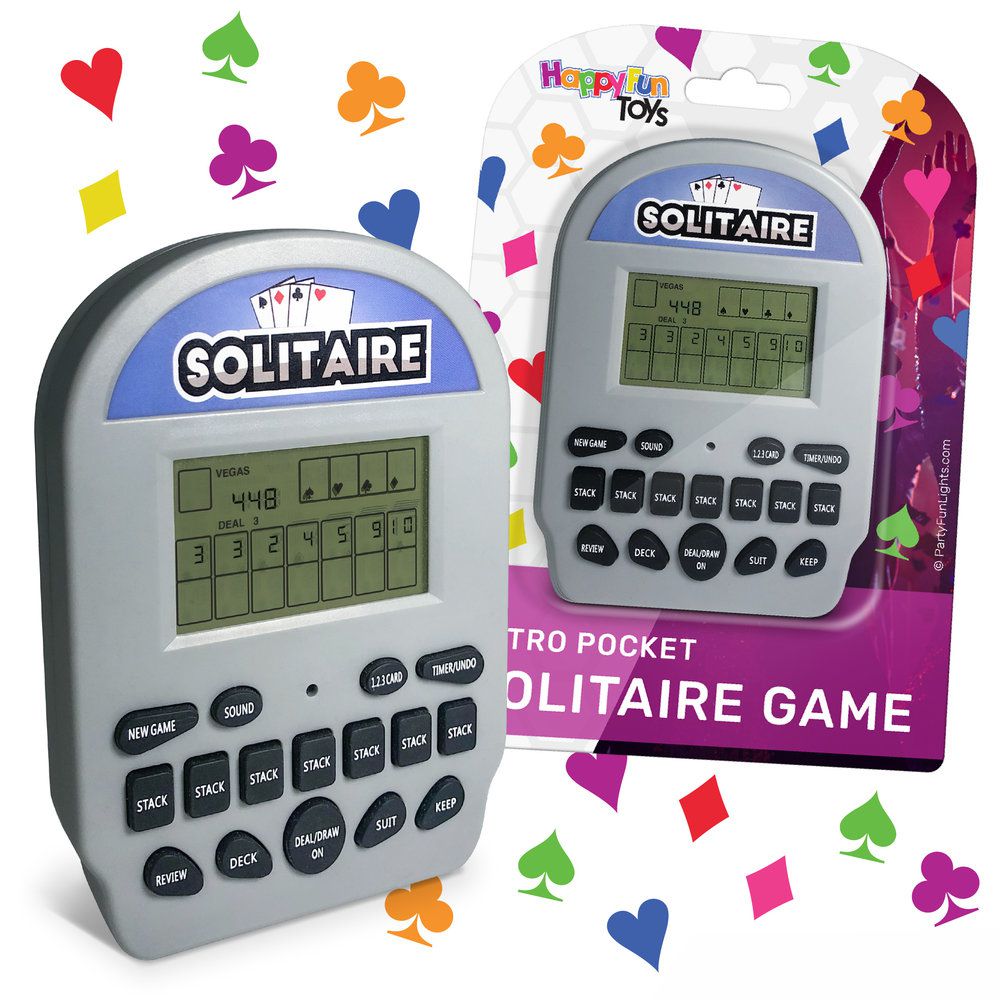 Consola De Jogos Compacta C/ Jogo Solitário Happyfun - Tauu.pt