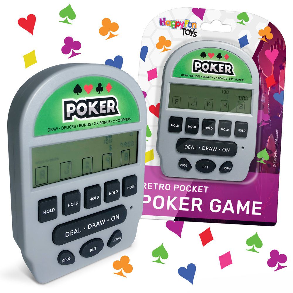 Consola De Jogos Compacta C/ Jogo Poker Happyfun - Tauu.pt