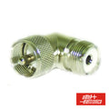 Ficha Adaptadora Uhf A 90º Macho/ Fêmea M 359/A - Tauu,pt