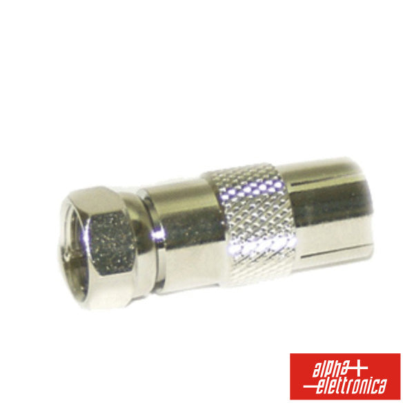 Ficha Adaptadora F Macho/ Coaxial Fêmea - Tauu,pt