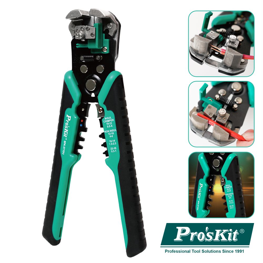 Alicate De Cravar / Descarnar 4 Em 1 210Mm Proskit - Tauu,pt