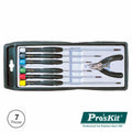 Conjunto De 6 Chaves E 1 Alicate Corte Proskit - Tauu.pt
