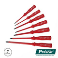 Conjunto De 7 Chaves Isoladas 1000V  Proskit - Tauu.pt
