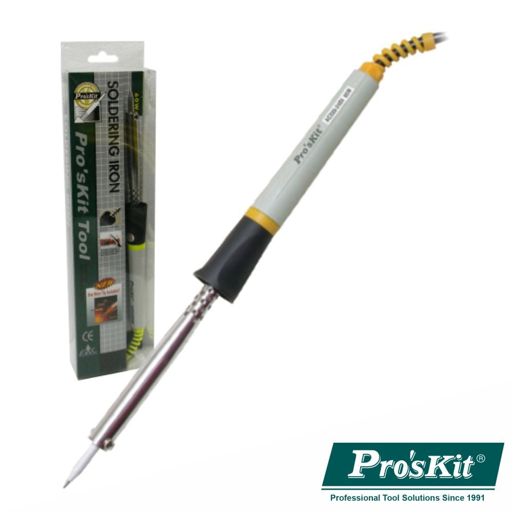Ferro De Soldar 60W Resistência Cerâmica Ponta Extra Proskit - Tauu.pt