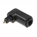 Ficha Adaptadora Toslink/Toslink 90º - Tauu,pt