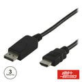 Cabo Displayport Macho / Hdmi Macho 3M - Tauu.pt