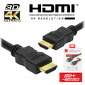 Cabo Hdmi Dourado Macho / Macho 2,2 4K Preto 2M Alpha - Tauu,pt