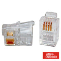 Ficha Telefone Rj10 Modular 4P4C - Tauu,pt