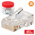 Ficha Telefone Rj45 Modular 8P8C - Tauu,pt