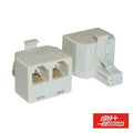 Adaptador De Telefone 8P8C 2Fêmea / 1Macho - Tauu,pt
