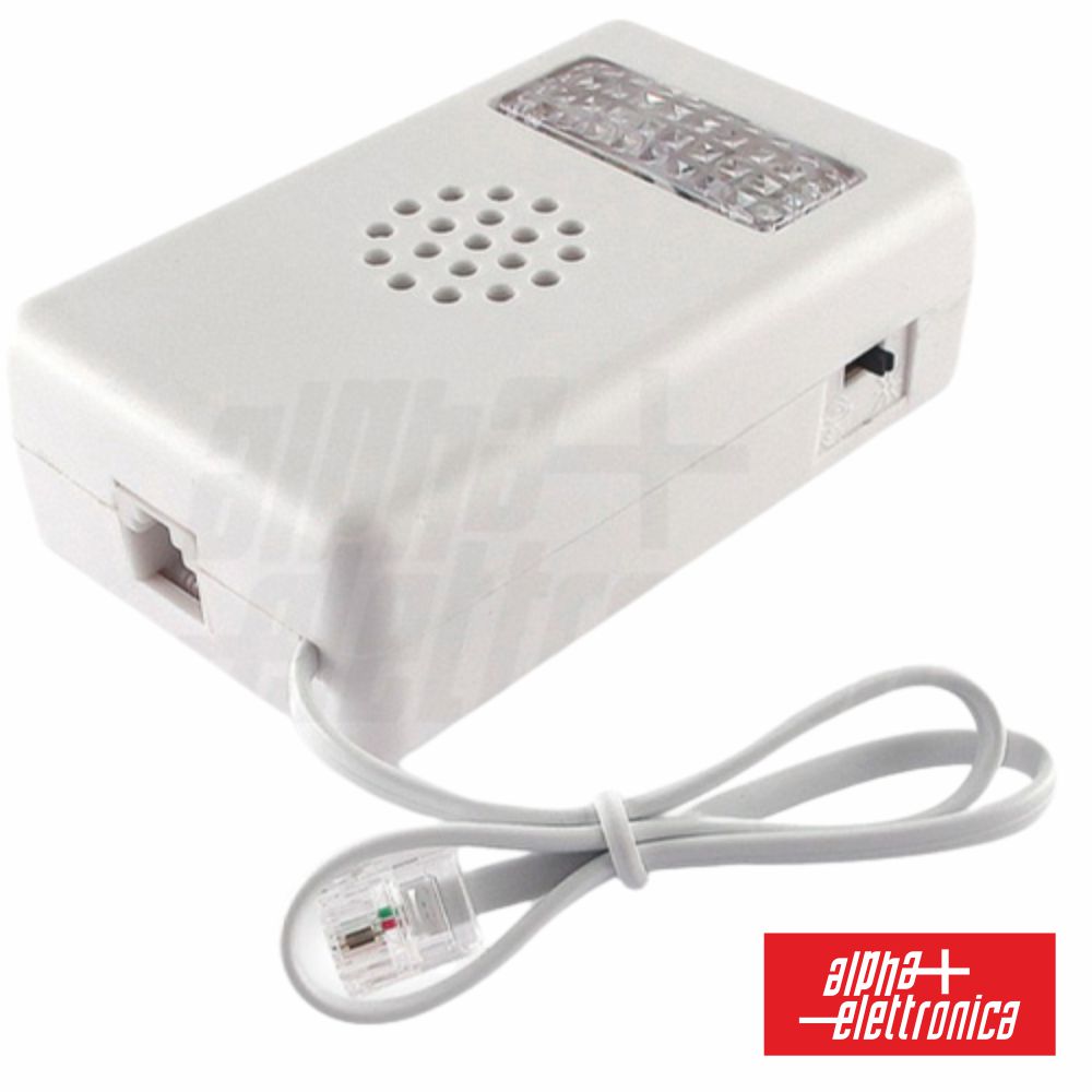 Adaptador De Telefone Sinal Alerta Acústico E Visível - Tauu.pt