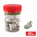 Ficha Rj45 De Cravar Blindada 8P8C Cat6A Ftp Passante - Tauu.pt
