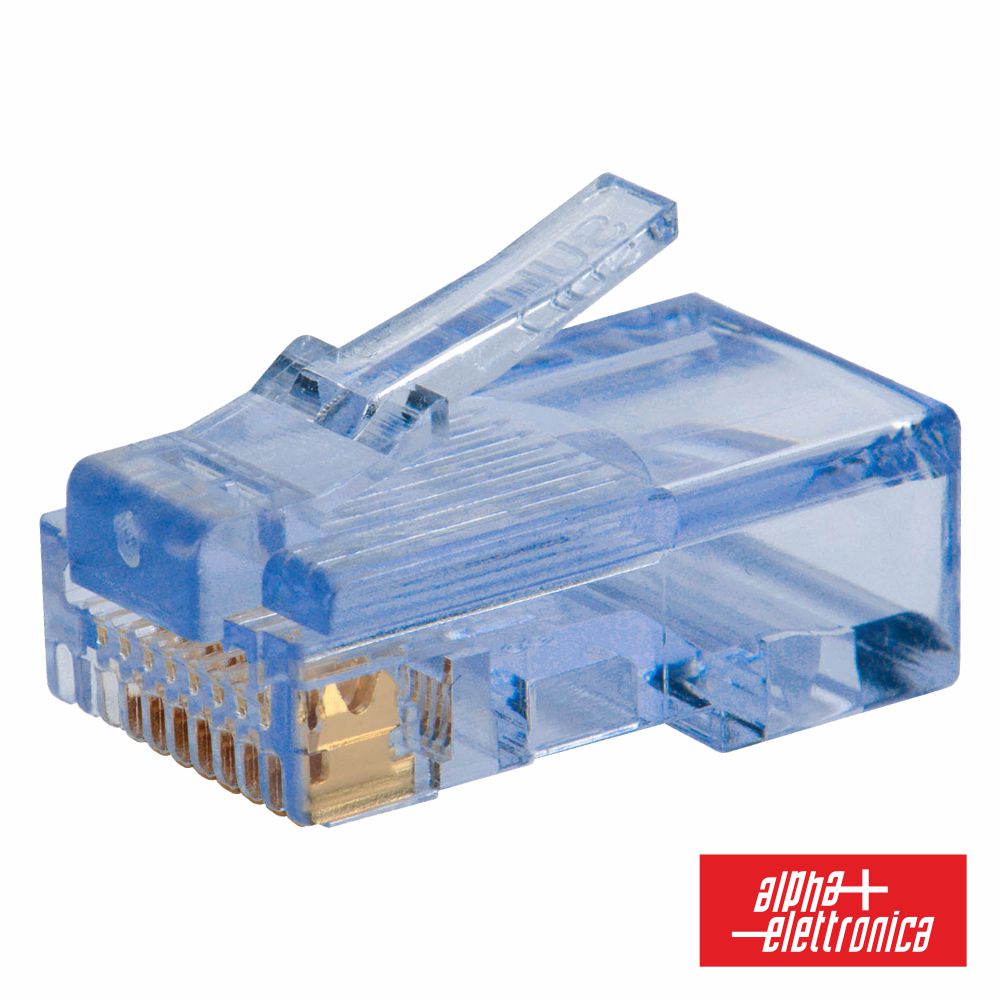 Ficha Rj45 Modelar 8P8C Cat6 - Tauu,pt