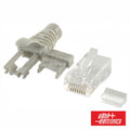 Ficha Rj45 Modelar 8P8C Cat6A C/ Capa - Tauu,pt