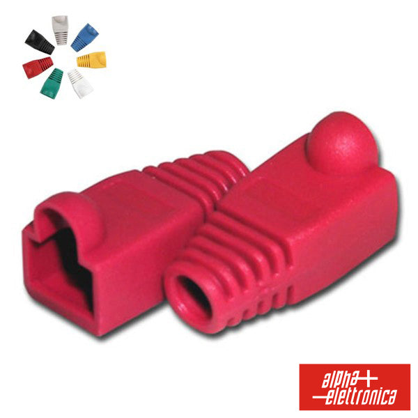 Capa Protectora P/ Conector Rj45 Vermelho - Tauu,pt