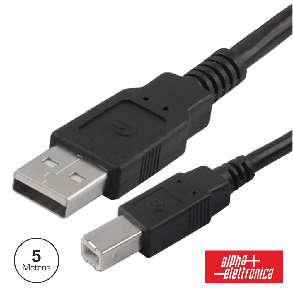 Cabo Usb-A 2,0 Macho / Usb-B Macho 5M - Tauu,pt