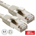 Cabo Ftp Cat6E 0,5M Cinzento - Tauu,pt