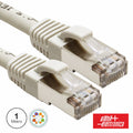 Cabo Ftp Cat6E 1M Cinzento - Tauu.pt