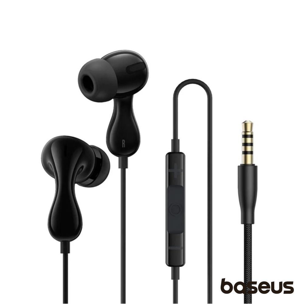 Auscultadores Stereo C/ Fios E Microfone Encok Hz20 Baseus - Tauu,pt