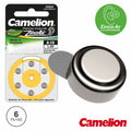 Pilha Botão Pr70 / A10 1.4V 90Ma 6X Blister Camelion - Tauu.pt