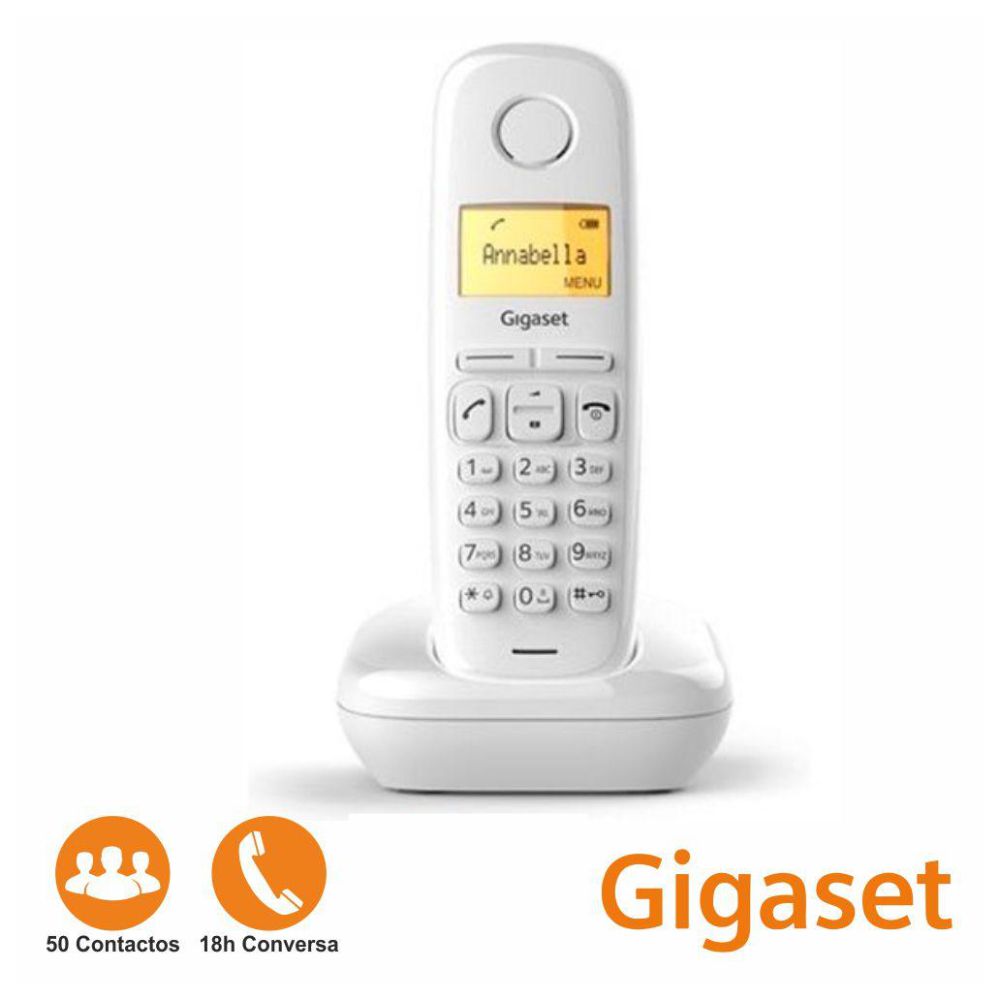 Telefone S/ Fios A170 Branco Gigaset - Tauu,pt