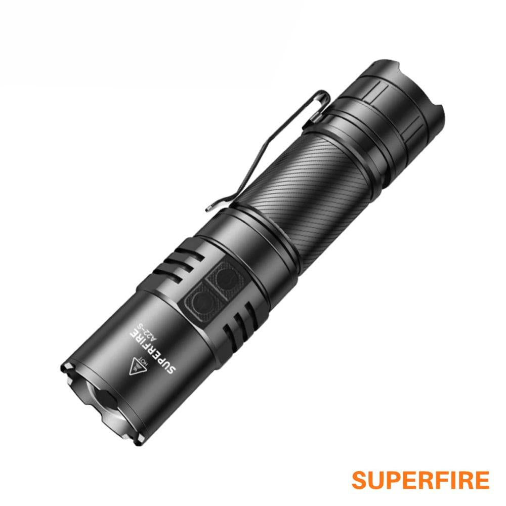 Lanterna 36W Led 2300Lm Ip43 C/ Zoom Superfire - Tauu,pt
