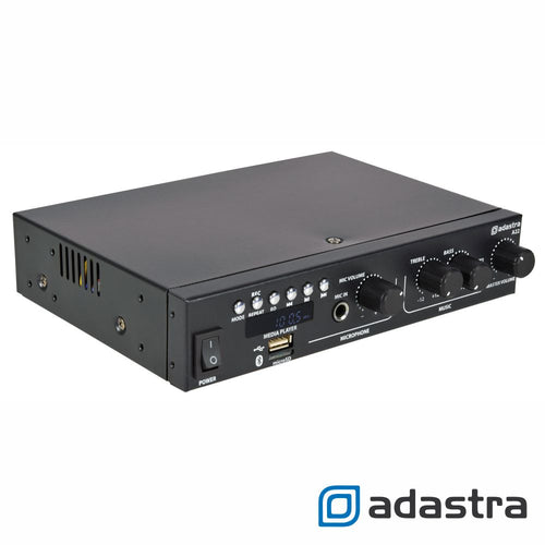 Amplificador Stereo 2X55W Usb/Microsd/Fm/Bt Adastra - Tauu.pt