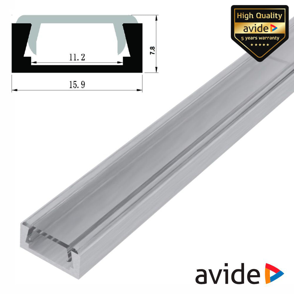 Perfil De Alumínio P/ Fita Led 2M Avide - Tauu,pt