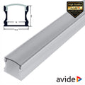 Perfil De Alumínio P/ Fita Led 1M Avide - Tauu,pt