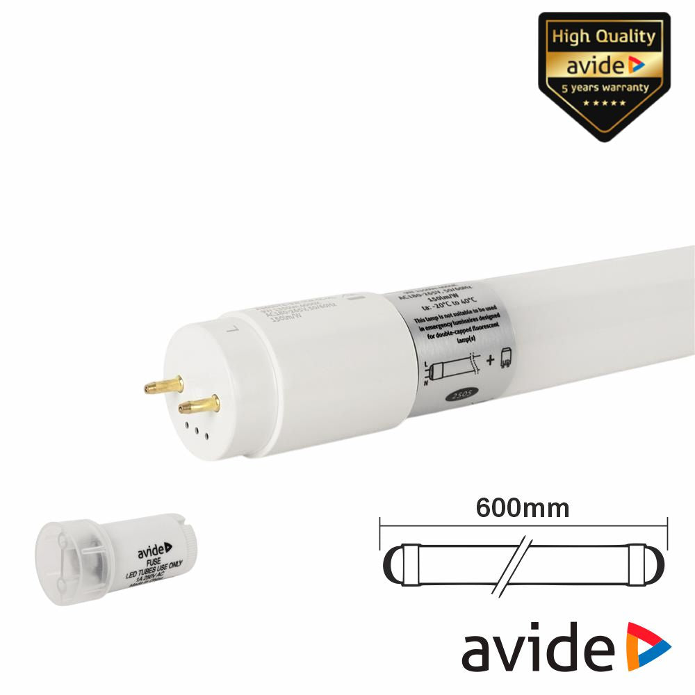 Lâmpada Tubular T8 9W 60Cm Leds G13 4000K 1350Lm Avide - Tauu.pt