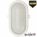 Painel Led Oval Aplique 12W Ip54 600Lm 4000K Avide - Tauu,pt