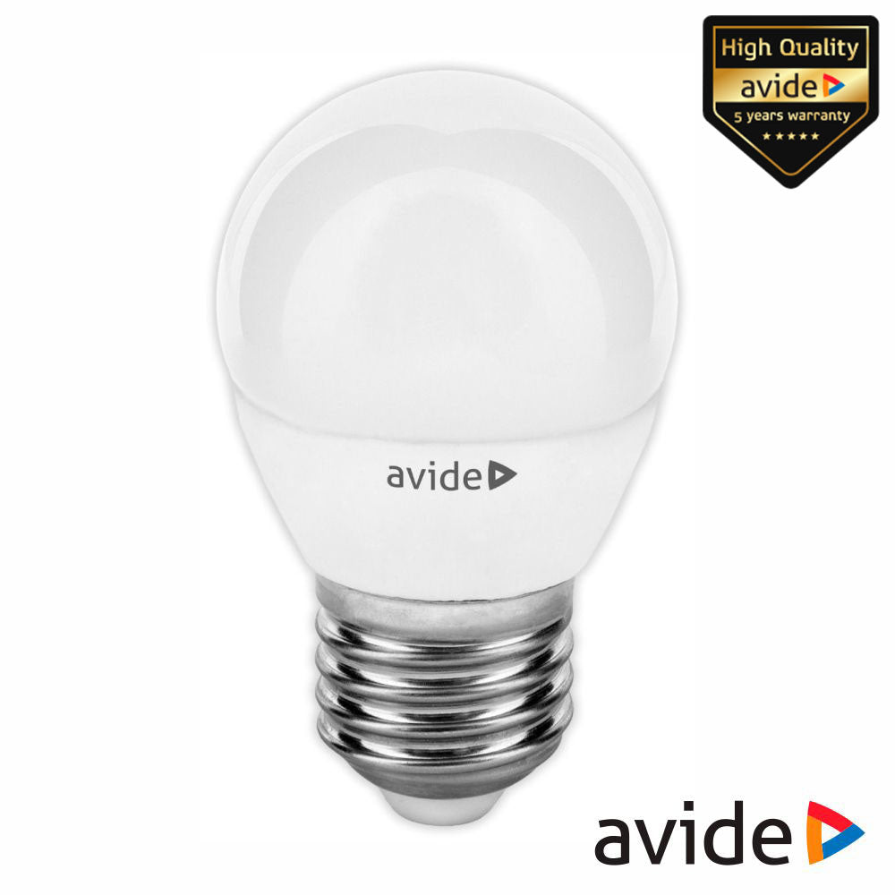 Lâmpada Led E27 Globo 7W 230V 4000K 250Lm Value Range Avide - Tauu.pt