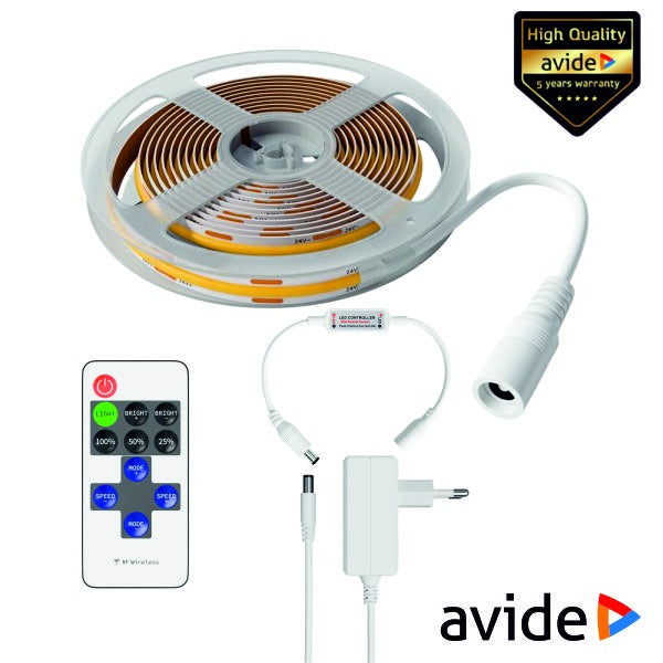 Fita 312 Led Cob Nw 4000K 24V 16W/M 2M Avide - Tauu.pt