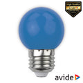 Lâmpada E27 1W Led Globo G45 Azul 30Lm Avide - Tauu,pt