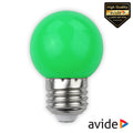 Lâmpada E27 1W Led Globo G45 Verde 30Lm Avide - Tauu,pt