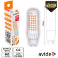 Lâmpada Led G9 7W 230V 4000K 660Lm Avide - Tauu.pt