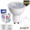 Lâmpada Led Gu10 Spot 36º 7W 230V 6400K 630Lm Avide - Tauu,pt